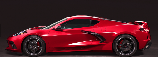 2020 Chevrolet Corvette red sports car